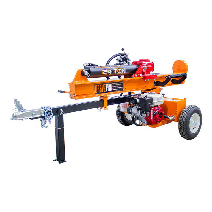 Brave Log Splitter | 24 Ton | Honda | GX160 Brave