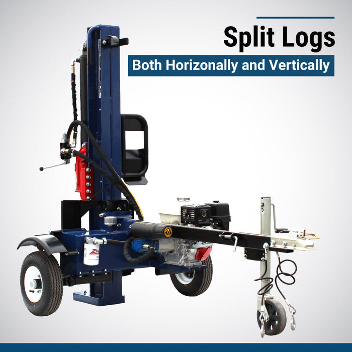 Iron & Oak Log Splitter | 30 Ton | Honda | GX270 Iron & Oak