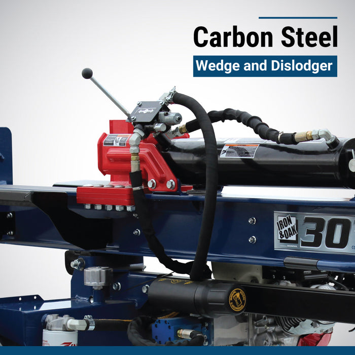 Iron & Oak Log Splitter | 30 Ton | Honda | GX270 Iron & Oak