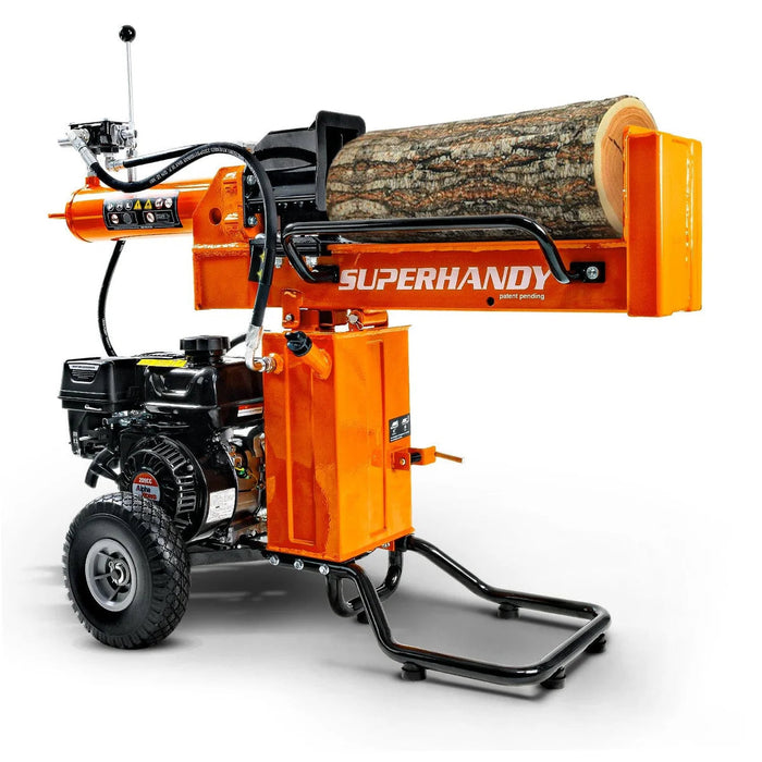 Effortlessly split logs with the Super Handy | 25-Ton Gas Log Splitter, featuring powerful performance and durability.