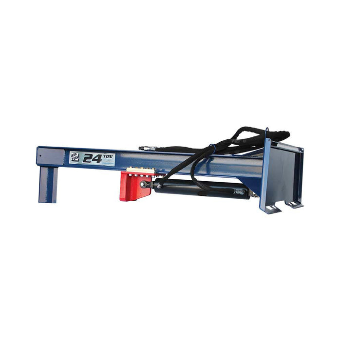 Iron & Oak Log Splitter | 24 Ton | Skid Steer Mount Iron & Oak
