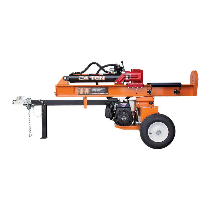 Brave Log Splitter | 24 Ton | Honda | GC160 Brave