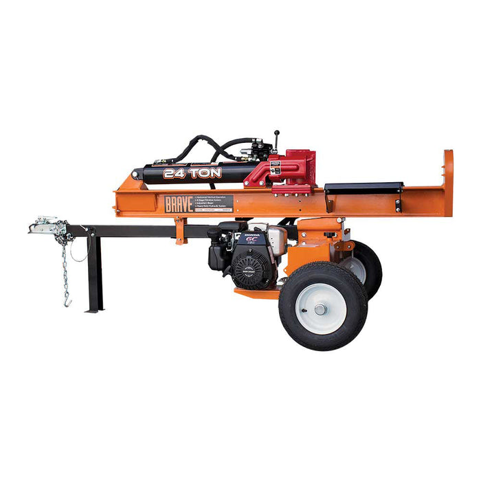 Brave Log Splitter | 24 Ton | Honda | GC160 Brave