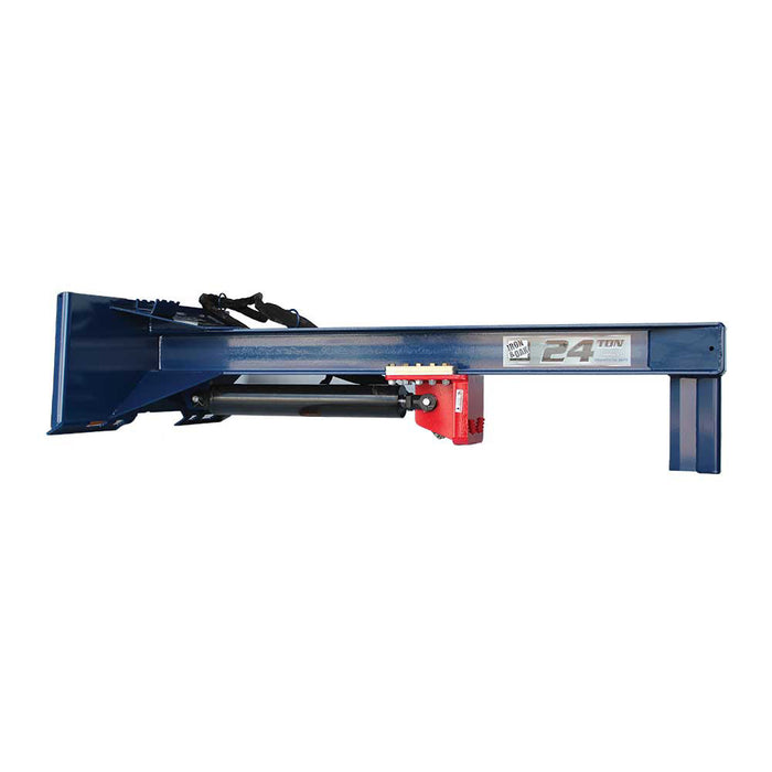 Iron & Oak Log Splitter | 24 Ton | Skid Steer Mount Iron & Oak