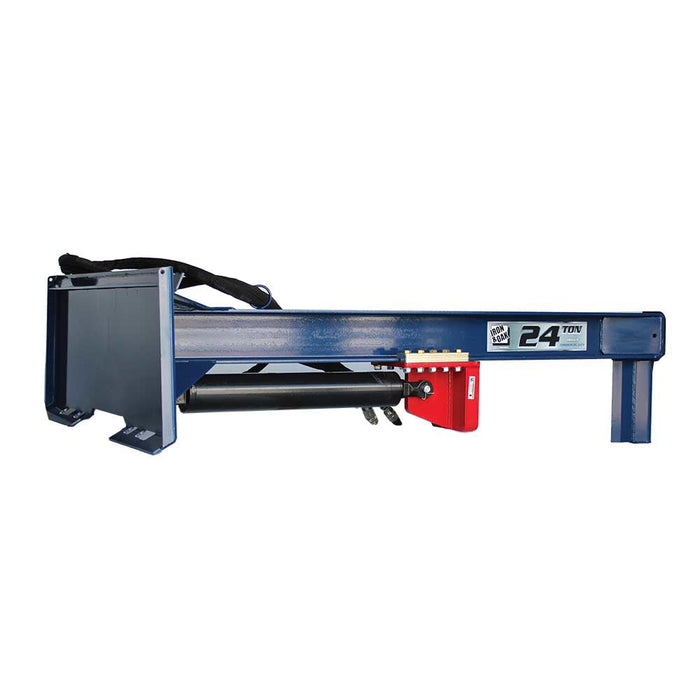 Iron & Oak Log Splitter | 24 Ton | Skid Steer Mount Iron & Oak