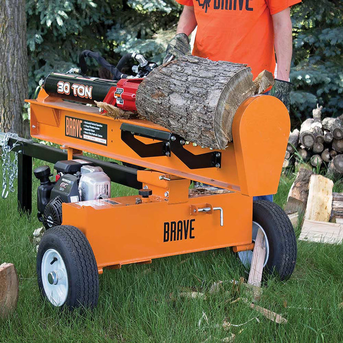 Brave Log Splitter | 30 Ton | Honda | GC190 Brave
