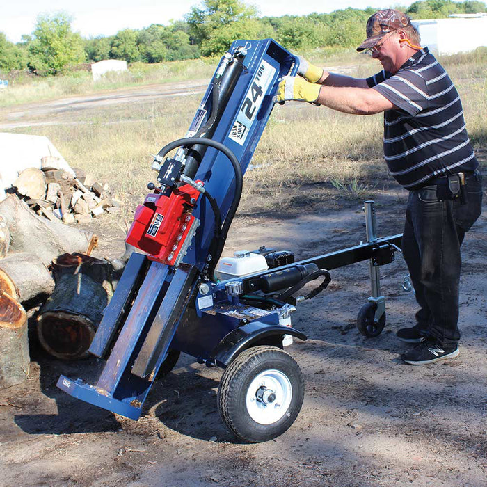 Iron & Oak Log Splitter | 24 Ton | Honda | GX160 Iron & Oak