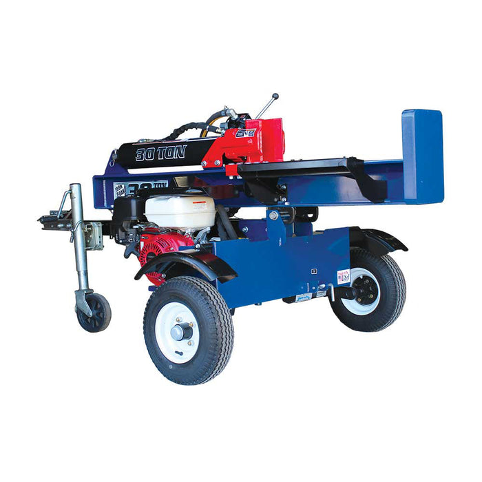 Iron & Oak Log Splitter | 30 Ton | Torsion Axle | Honda | GX270 Iron & Oak