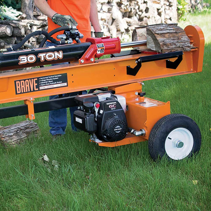 Brave Log Splitter | 30 Ton | Honda | GC190 Brave