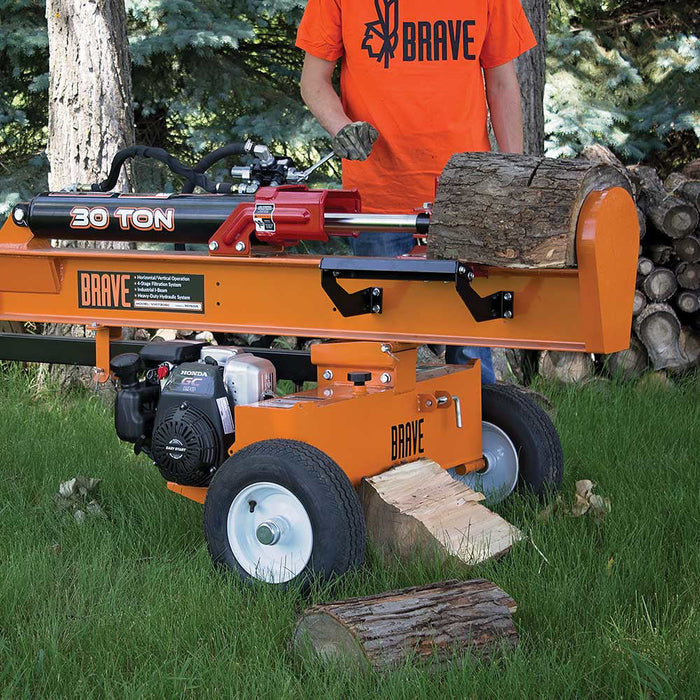 Brave Log Splitter | 30 Ton | Honda | GC190 Brave