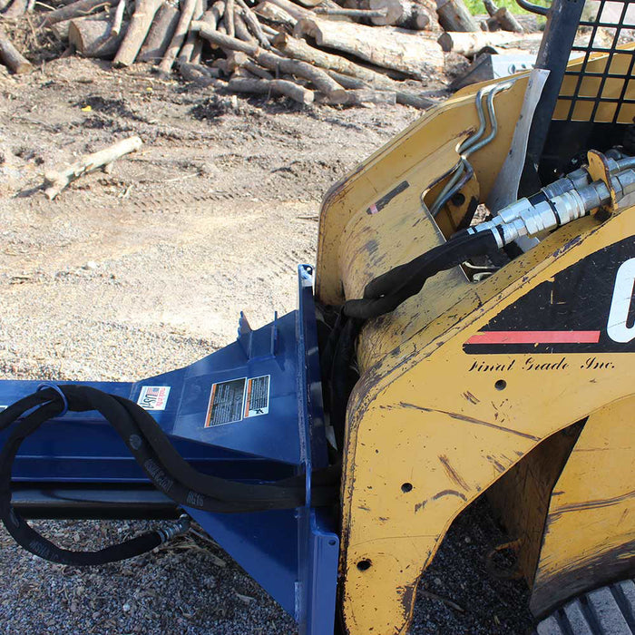 Iron & Oak Log Splitter | 24 Ton | Skid Steer Mount Iron & Oak