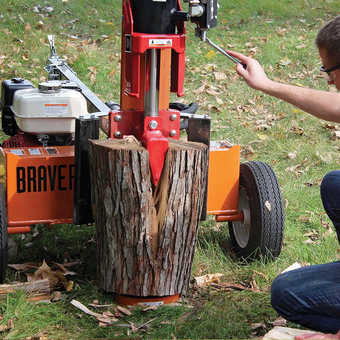 Brave Log Splitter | 37 Ton | Honda | GX270 Brave