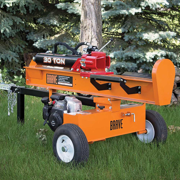 Brave Log Splitter | 30 Ton | Honda | GC190 Brave