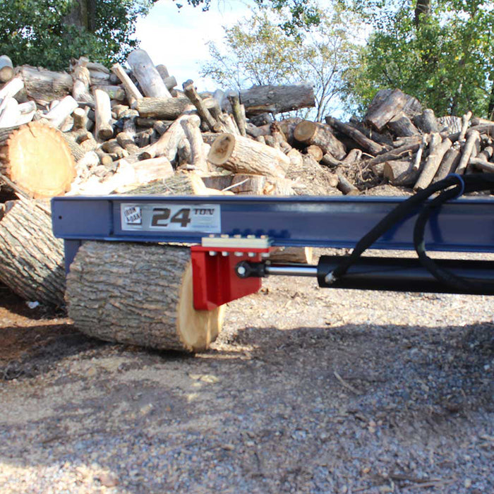 Iron & Oak Log Splitter | 24 Ton | Skid Steer Mount Iron & Oak