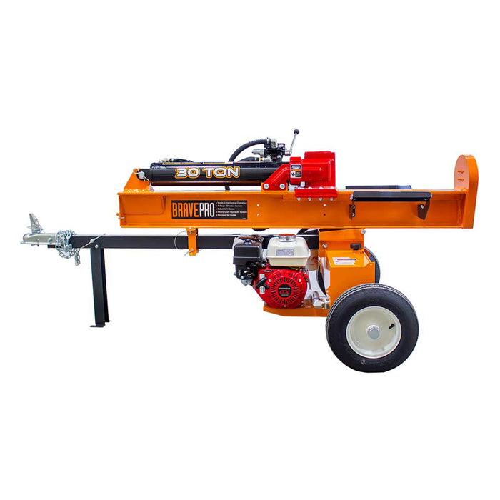 Brave Log Splitter | 30 Ton | Honda | GX200 Brave