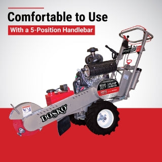 Dosko Stump Grinder | 20 HP Self-Propelled | Honda GX630 Dosko