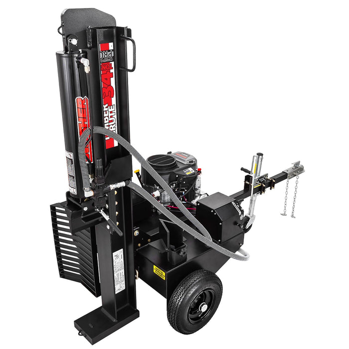 Swisher 34 Ton 14.5 HP Commercial Pro Gas Log Splitter (LSED14534) Swisher