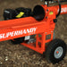 Efficient Super Handy | 20-Ton Gas Log Splitter designed for powerful log splitting with a vibrant orange finish.