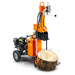 Power through your wood splitting tasks with the Super Handy | 25-Ton Gas Log Splitter, featuring a sturdy design.