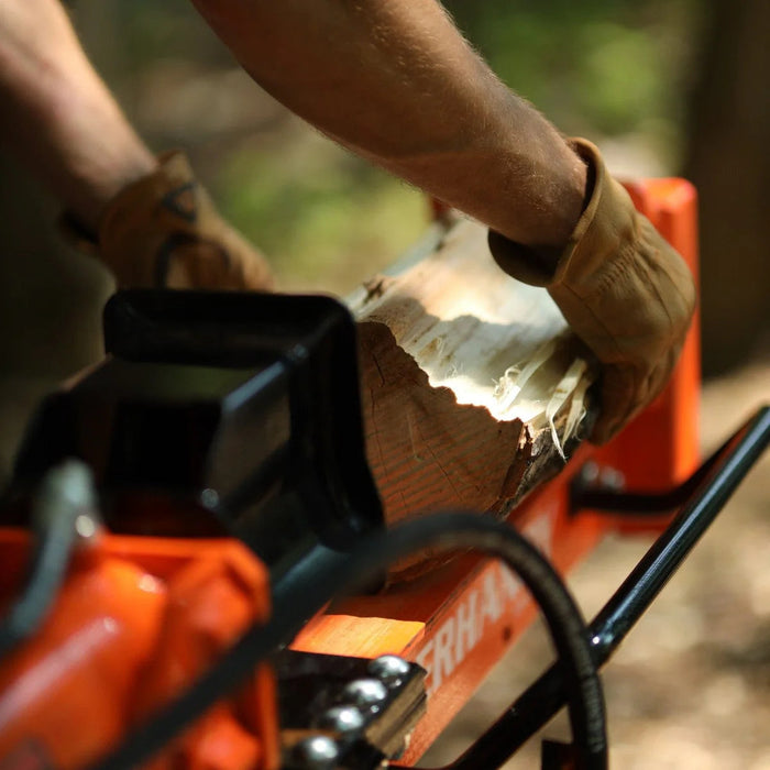 Effortlessly split logs with the Super Handy | 25-Ton Gas Log Splitter, designed for durability and efficiency.